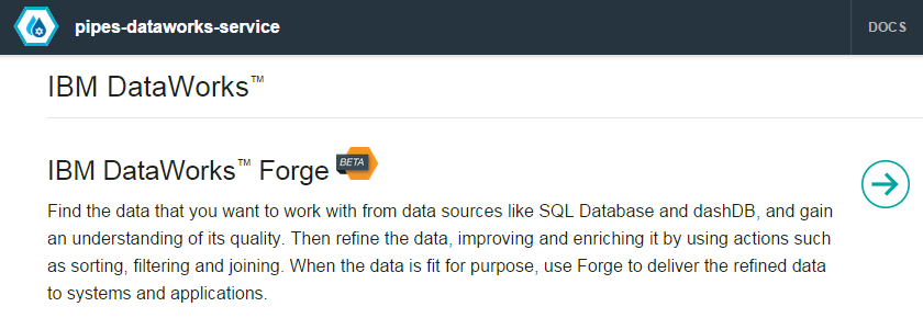 Open Dataworks Forge
